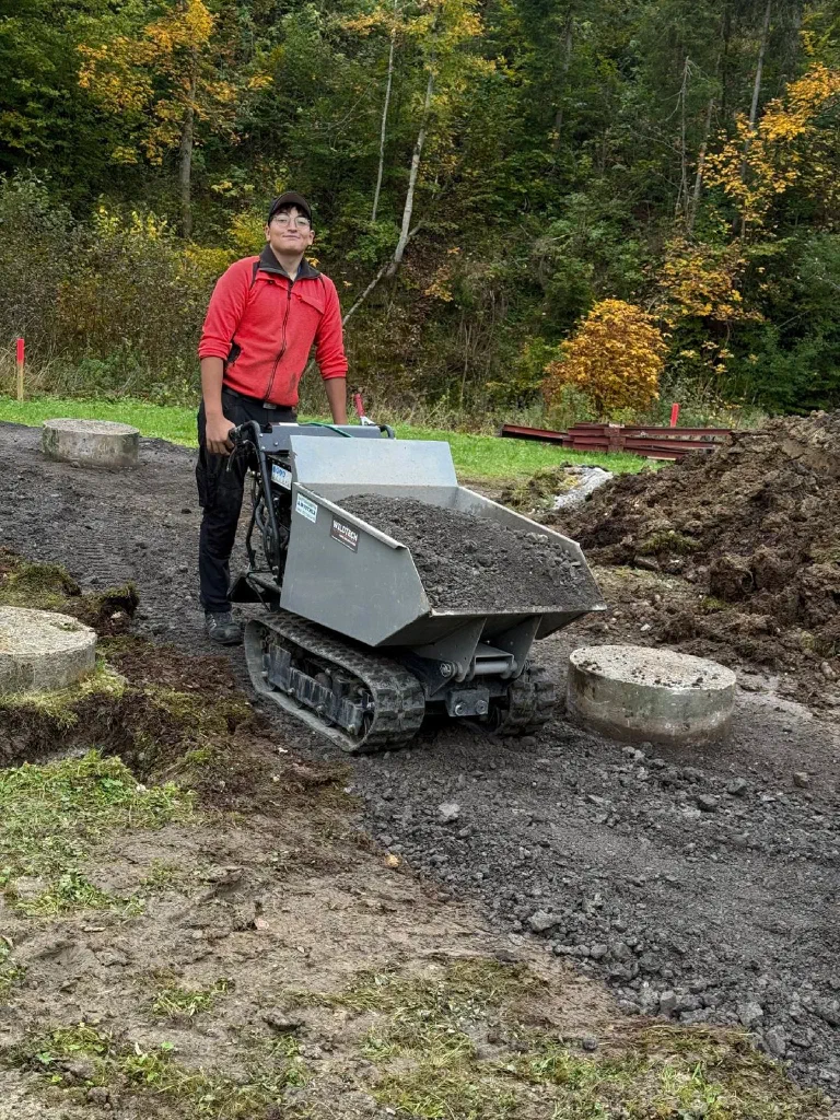 Sanierungsarbeiten am Schützenhaus Geelhüsli