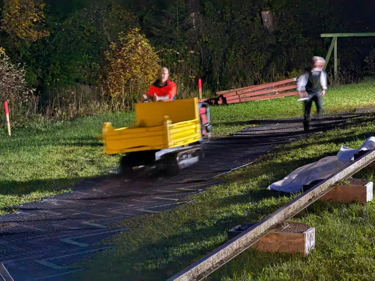 Sanierungsarbeiten am Schützenhaus Geelhüsli