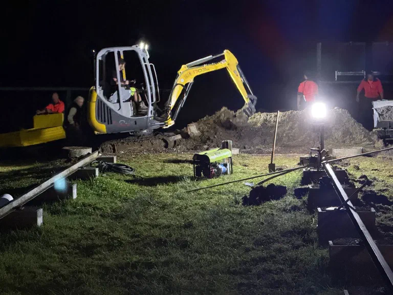 Sanierungsarbeiten am Schützenhaus Geelhüsli