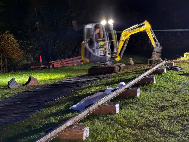 Sanierungsarbeiten am Schützenhaus Geelhüsli