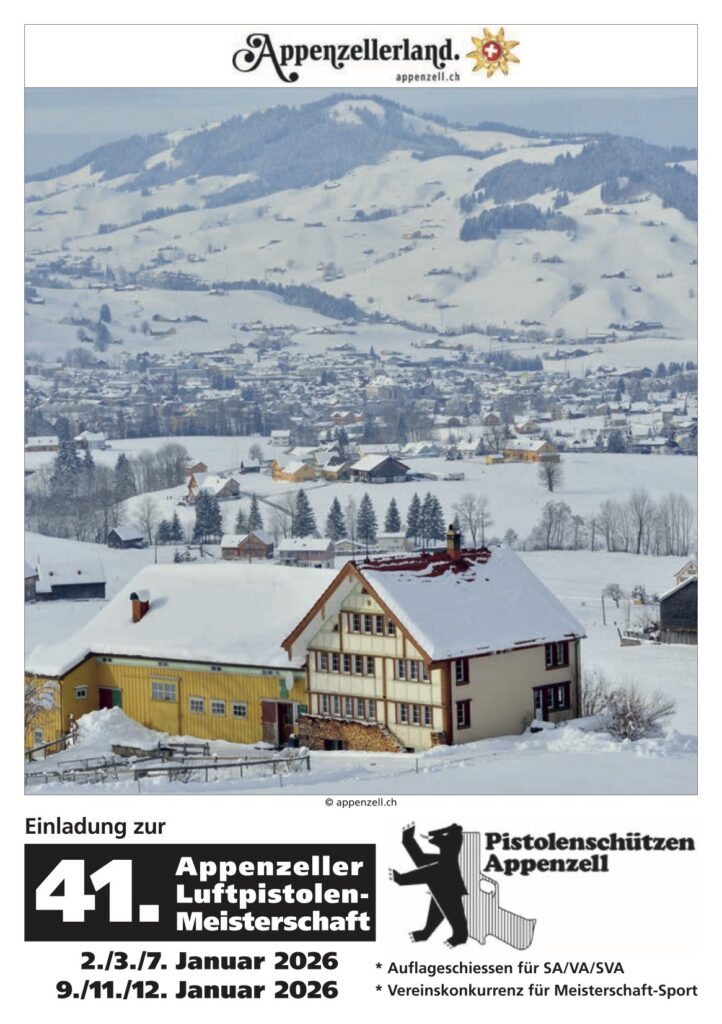 41. Lupi Meisterschaft Schiessplan